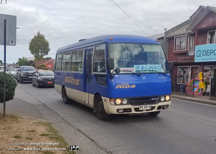 Mitsubishi Fuso Rosa (en Chile) - Buses Rios
FX VV 13

Buses Rios (Prov.Chiloe)


Fotografía y gentileza: Diego Delnegro
