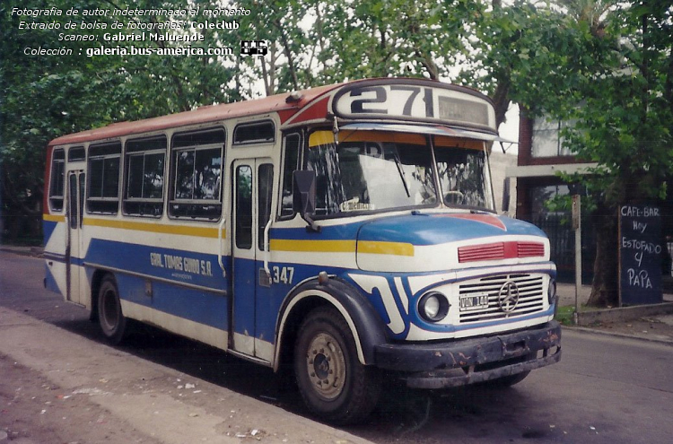 Mercedes-Benz LO 1114 - El Diseño M-MB-LO 1114/483-002 - Gral.Tomás Guido
VGN 144 - ex C.1196734

Línea 271 (Prov. Buenos Aires), interno 347

Fotógrafo: desconocido
Scaneo: Gabriel Maluende
Colección: www.bus-america.com
