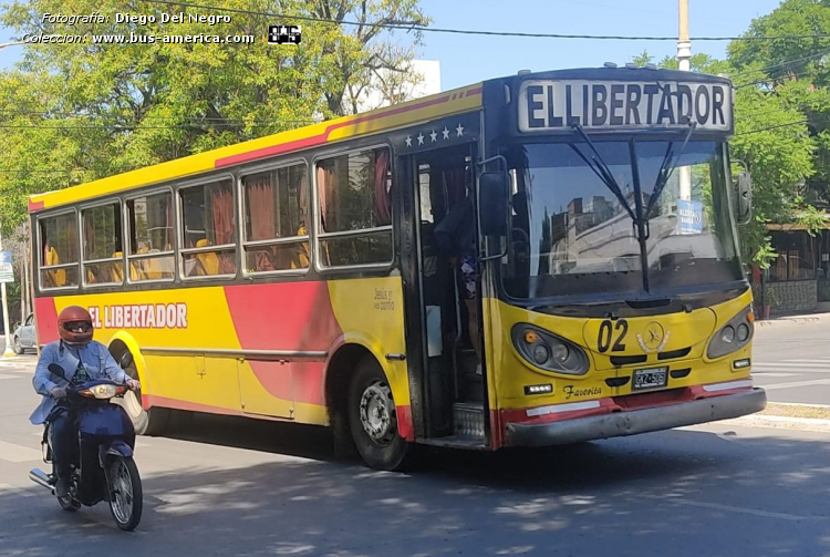 Mercedes-Benz OF 1418 - La Favorita - El Libertador
GKZ 506

El Libertador (Prov. Sgo. del Estero), interno 02

Fotografía y gentileza: Diego Del Negro
