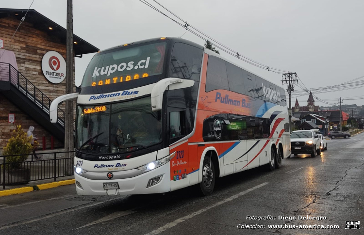 Mercedes-Benz O 500 RSD - Marcopolo G7 Paradiso 1800 DD (en Chile) - Pullman Bus , Cometa
KR FZ 45

Pullman Bus, unidad 3723

Fotografía y gentileza: Diego Delnegro
