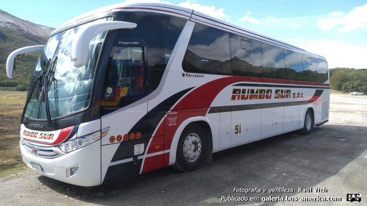 Scania K - Marcopolo G7 Viaggio 1050 (en Argentina) - Rumbo Sur
AF 050 LL

Rumbo Sur, interno 51

Fotografía y gentileza: Raúl Vich
