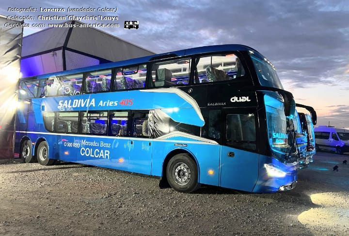 Mercedes-Benz O 500 RSD - Saldivia Aries 405 - Colcar
[url=https://bus-america.com/galeria/displayimage.php?pid=67798]https://bus-america.com/galeria/displayimage.php?pid=67798[/url]
[url=https://bus-america.com/galeria/displayimage.php?pid=67799]https://bus-america.com/galeria/displayimage.php?pid=67799[/url]
[url=https://bus-america.com/galeria/displayimage.php?pid=67800]https://bus-america.com/galeria/displayimage.php?pid=67800[/url]
[url=https://bus-america.com/galeria/displayimage.php?pid=67801]https://bus-america.com/galeria/displayimage.php?pid=67801[/url]
[url=https://bus-america.com/galeria/displayimage.php?pid=67802]https://bus-america.com/galeria/displayimage.php?pid=67802[/url]
[url=https://bus-america.com/galeria/displayimage.php?pid=67803]https://bus-america.com/galeria/displayimage.php?pid=67803[/url]
[url=https://bus-america.com/galeria/displayimage.php?pid=67805]https://bus-america.com/galeria/displayimage.php?pid=67805[/url]

Fotografía: Lorenzo (vendedor de Colcar)
Gentileza: Christian "Glaychris" Louys
