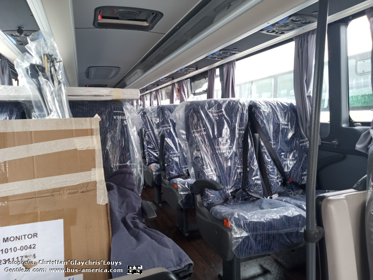 Mercedes-Benz O - Saldivia Aries 330 - Emprendimientos
FAT-2583 (patente provincial)
[url=https://bus-america.com/galeria/displayimage.php?pid=66181]https://bus-america.com/galeria/displayimage.php?pid=66181[/url]

Emprendimientos, interno 02

Fotografía y gentileza: Christian Glaychris Louys

(Vista interior de la unidad)
