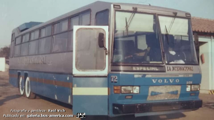 Volvo B10M - DIC LD 1014 - La Internacional
C.1106598

La Internacional, interno 72

Fotografía y gentileza: Raúl Vich
