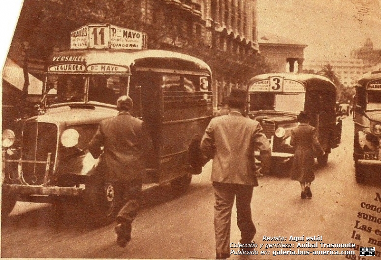 Chevrolet - La Maravilla - Línea 11
Línea 11 (Buenos Aires)

Fotógrafo: desconocido
Fotografía de revista: Aquí Está, 17 de noviembre de 1938
Colección y gentileza: Anibal Trasmonte

Puede conocer la historia de esta línea en: [url=http://bus-america.com/revista/Notas/119.htm]Revista Bus América, línea 119, su história[/url]

Archivo posteado por segunda vez, originalmente posteado en 2018
