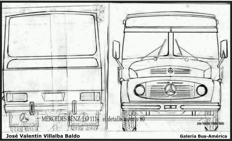 Mercedes-Benz LO 1114 - El Detalle
Dibujo realizado por JWB
Palabras clave: JWB / ED