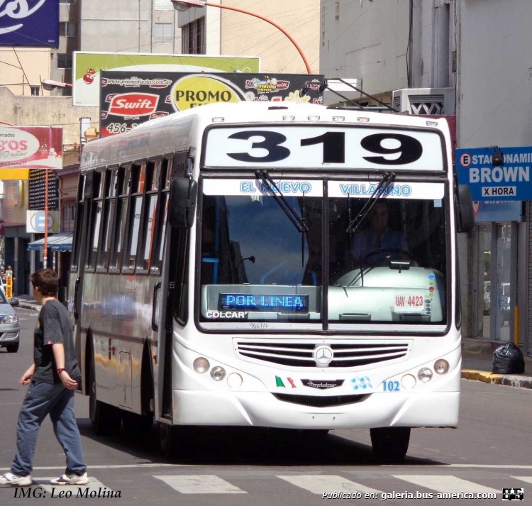 Mercedes-Benz OF 1722 - Metalpar - EL NUEVO VILLARINO
Linea 319 - Interno 102

Imagen: Leo Molina (leobahia24)
