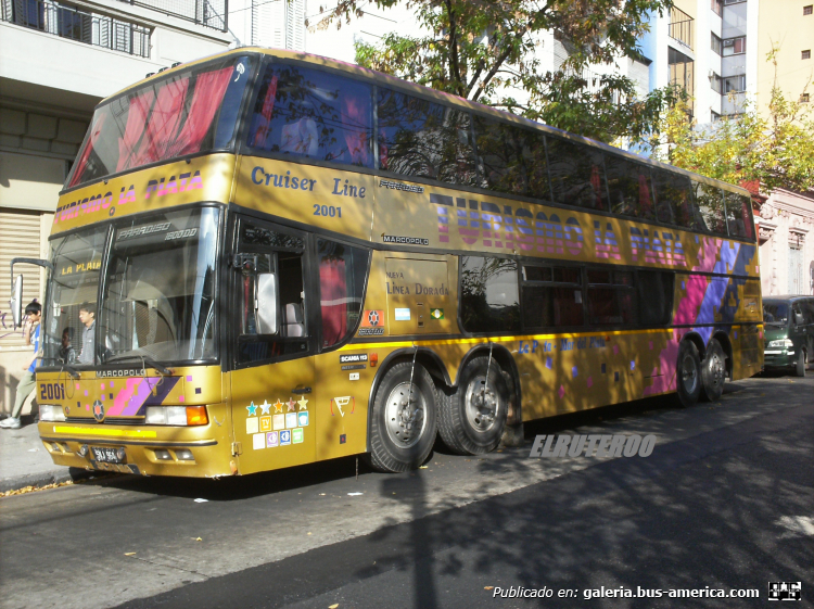 Scania K 113 - Marcopolo GV Paradiso 1800 DD (en Argentina) - Turismo La Plata
MOUSTRO DE CUATRO PATAS

TURISMO/LARGA DISTANCIA
Palabras clave: ELRUTERO MARCOPOLO