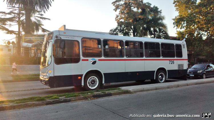 Mercedes-Benz OH 1518 - Marcopolo Torino serie 2007 (en Uruguay) - CUTCSA
Conocido como septima en uruguay
