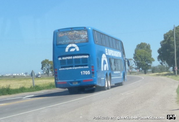 Sudamericanas - El Rápido Argentino
Interno 1705
Sobre la Ruta Nacional 3.

Fotografía: José Aparicio
Palabras clave: Sudamericanas