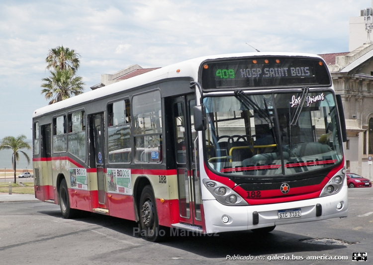 Mercedes-Benz O 500 U - MARCOPOLO GRAN VIALE (en Uruguay) -COETC-
Patente STC-3182

Interno 182 de Coetc, anterior 1037 de la empresa Cutcsa.

Foto: Pablo Martínez
Palabras clave: MARCOPOLO GRAN VIALE MERCEDES BENZ URUGUAY