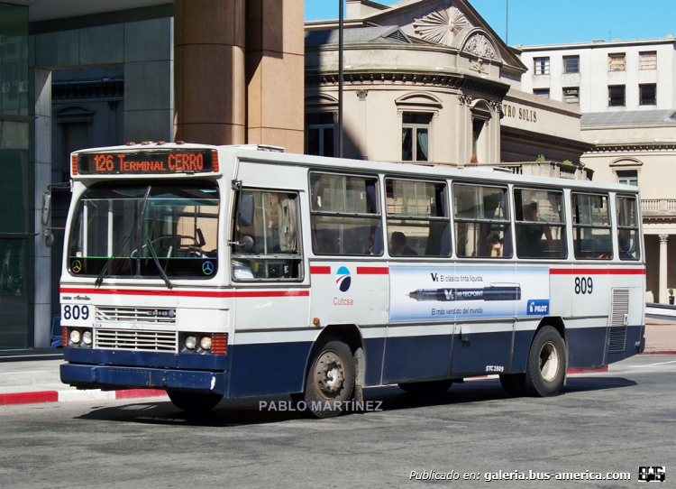 Mercedes-Benz OH 1518 - CAIO AMÉLIA (en Uruguay) - CUTCSA
STC-2809

Ya renumerado en ese entonces y con poco tiempo de servicio por delante, vemos al 809, que cambió a un Ciferal volvo B-58 (idéntico a los de Coetc, único en Cutcsa). Patente STC-2809 por la 126 rumbo a terminal del Cerro.

Foto: Pablo Martínez
Palabras clave: CAIO AMELIA CUTCSA MONTEVIDEO URUGUAY