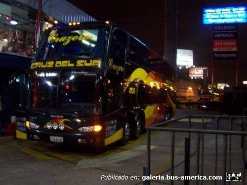 Marcopolo G6 Paradiso 1800 DD (en Perú) - Cruz del Sur
Fotógrafo: desconocido
Palabras clave: cruz del sur