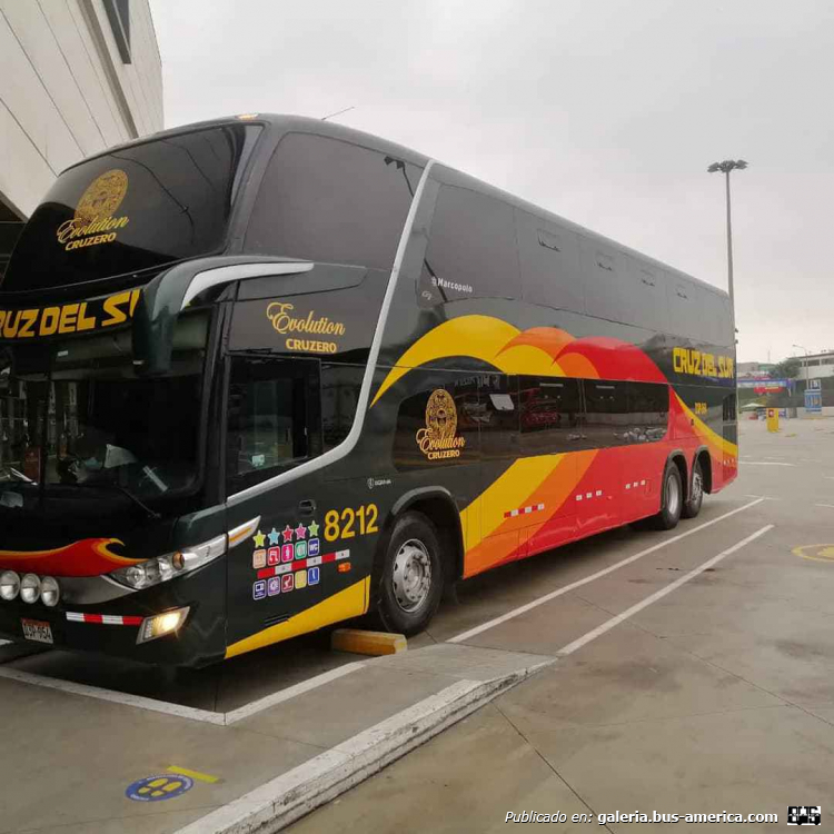 Marcopolo G7 Paradiso 1800 DD (en Perú) - Cruz del Sur
Fotógrafo: desconocido
Palabras clave: cruz del sur