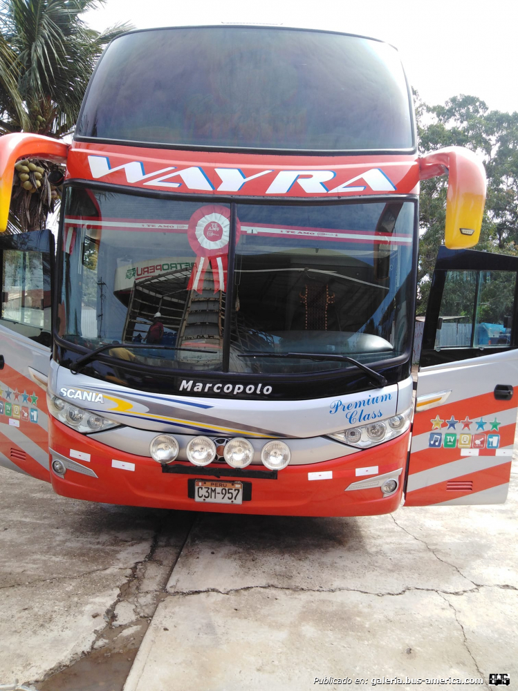 Marcopolo G7 Paradiso 1800 DD (en Perú) - Wayra
Fotógrafo: desconocido
Palabras clave: cruz del sur