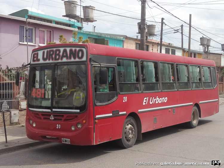 Agrale MA 15.0 - Metalpar Tronador - El Urbano
IYV 040

Línea 48 (S.S. de Jujuy), interno 20
