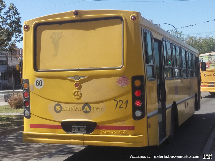 Mercedes-Benz OF 1418 - La Favorita Favorito GR - Santa Ana
NQG 991

Santa Ana, interno 721 (Parte de Atras)
