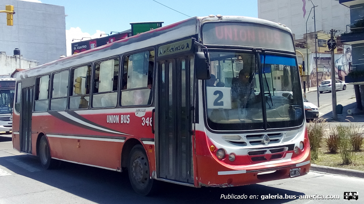Agrale MA 15.0 - Metalpar Tronador - Unión Bus
HMF 462

Línea 2 (S.S. de Jujuy), interno 348

