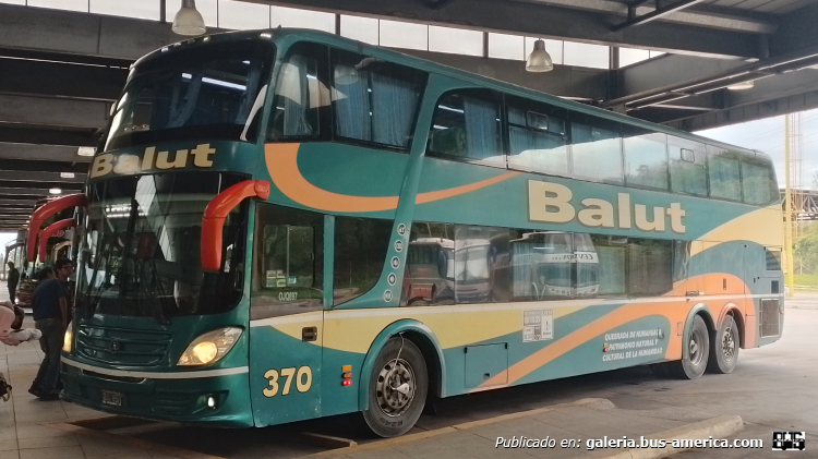 Mercedes-Benz O 500 RSD - J.Troyano Calixto - Balut
OJQ 897

Línea 1 (Prov. de Jujuy). interno 370
