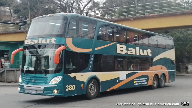 Scania K 400 - J.Troyano Calixto - Balut
AA 201 GZ

Línea 1 (Prov. de Jujuy), interno 380
