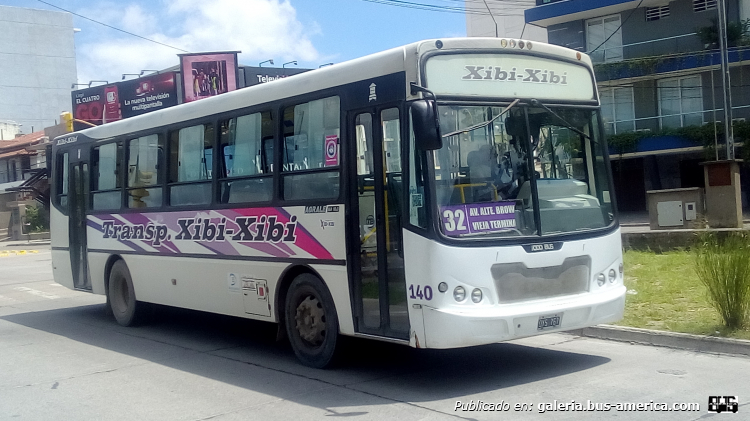 Agrale MA 15.0 - Todo Bus San Telmo II - Transporte Xibi-Xibi
OYS 767

Línea 32 (San Salvador de Jujuy), interno 140
