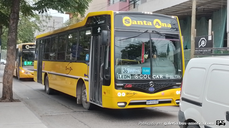 Mercedes-Benz OF 1621 - Nuovobus Cittá PH 71 - Santa Ana
AH 511 VI

Linea 36 (S.S. de Jujuy), interno 742
