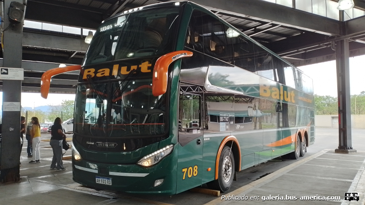 Scania K 450 ib - Metalsur Starbus 3 405 - Balut
AH 931 RD

Balut, interno 708 (Otra Parte)
