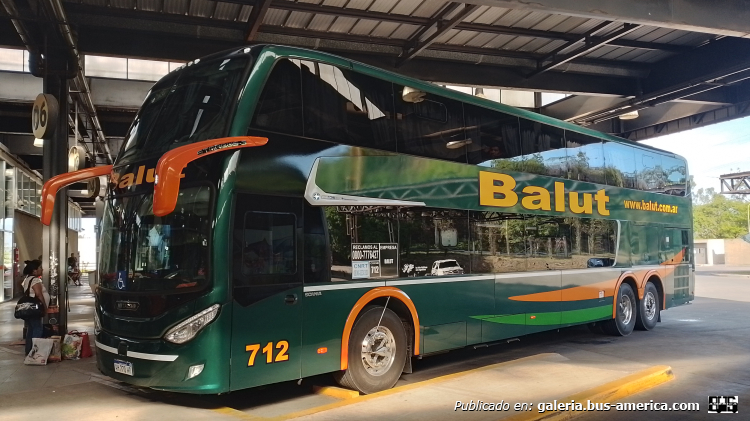 Scania K 450 ib - Metalsur Starbus 3 405 - Balut
AH 770 WR

Balut, interno 712
