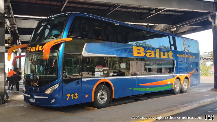 Scania K 450 ib - Metalsur Starbus 3 405 - Balut
AH 770 WQ

Balut, interno 713
