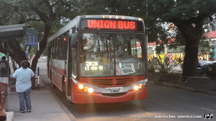 Mercedes-Benz OF 1418 - Metalpar Tronador 2010 - Unión Bus
OHC 275
[url=https://bus-america.com/galeria/displayimage.php?pid=60373]https://bus-america.com/galeria/displayimage.php?pid=60373[/url]

Línea 33 (S.S. de Jujuy), interno 383
