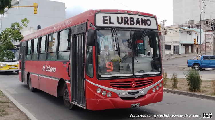 Mercedes-Benz OF 1418 - Metalpar Tronador 2010 - El Urbano
PCV 362

Línea 9 (S.S. de Jujuy), interno 90
