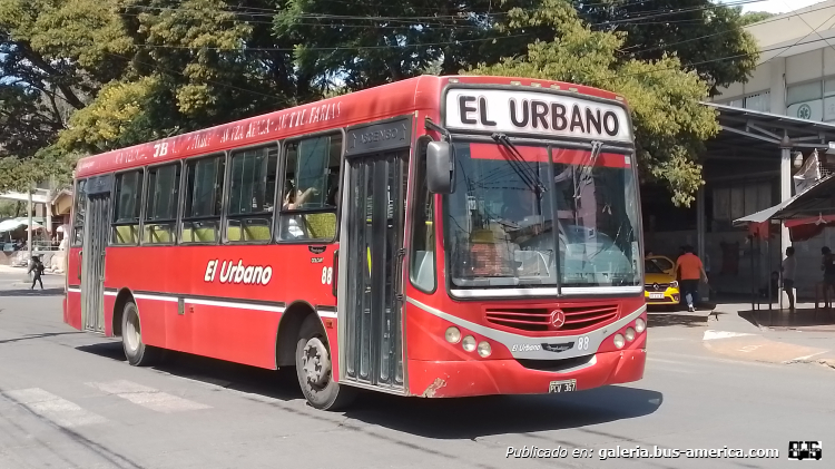 Mercedes-Benz OF 1418 - Metalpar Tronador 2010 - El Urbano
PCV 367

Línea 31 (S.S. de Jujuy), interno 88

