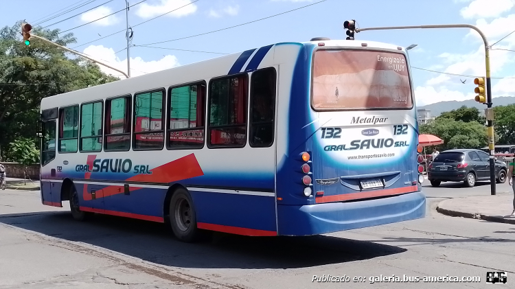 Mercedes-Benz OF 1519 - Metalpar Tronador 2010 - General Savio
AA 883 QA

General Savio, interno 132 (Parte de Atras)
