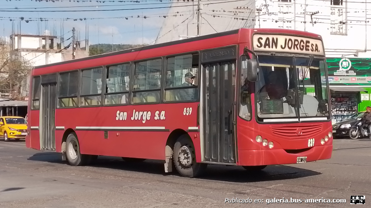 Mercedes-Benz OF 1418 - Metalpar Tronador 2010 - San Jorge
KWV 151

Línea 1 (S.S. de Jujuy), interno 839
