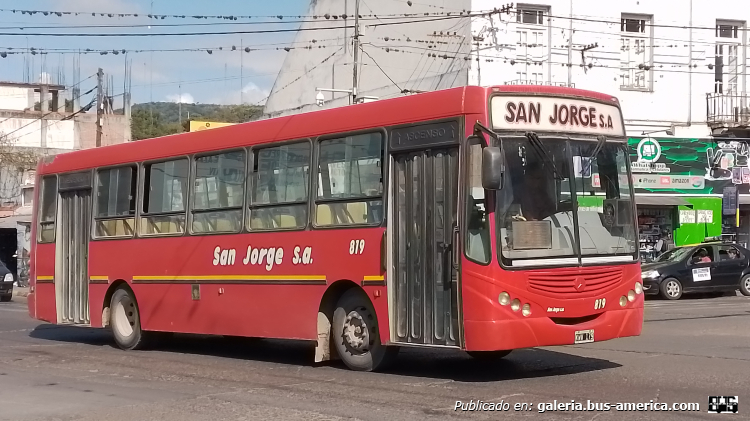 Mercedes-Benz OF 1418 - Metalpar Tronador 2010 - San Jorge
KWV 179

Línea 41 (S.S. de Jujuy), interno 819
