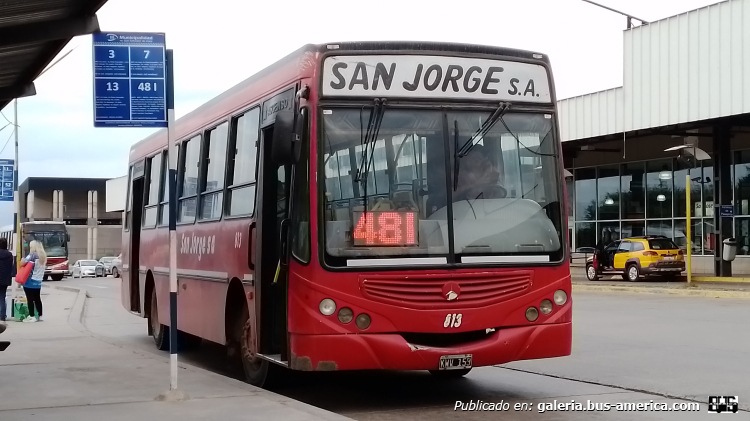 Mercedes-Benz OF 1418 - Metalpar Tronador 2010 - San Jorge
KWV 153

Línea 48 (S.S. de Jujuy), interno 813
