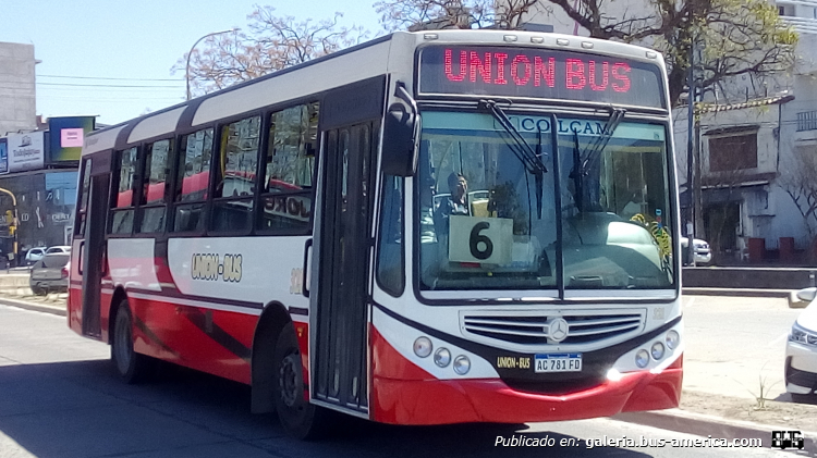 Mercedes-Benz OF 1621 - Metalpar Tronador 2010 - Unión Bus
AC 781 FD

Línea 6 (San Salvador de Jujuy), interno 321
