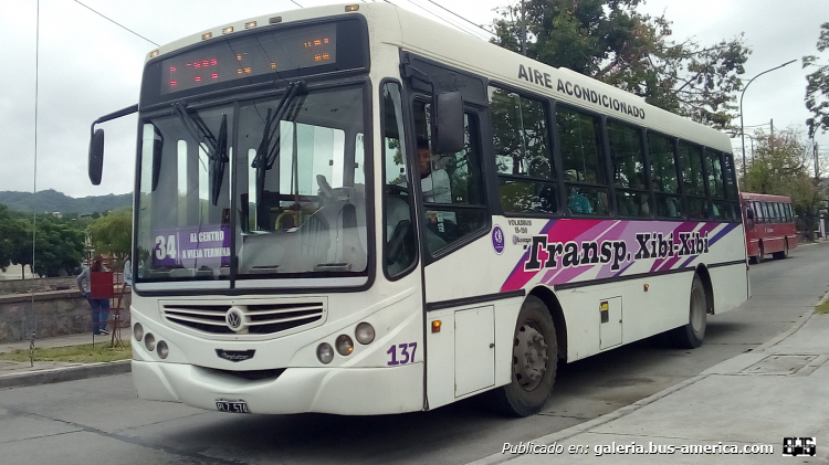 Volkswagen 15.190 EOD - Metalpar Tronador 2010 - Transporte Xibi-Xibi
PLZ 574

Línea 34 (San Salvador de Jujuy), interno 137
