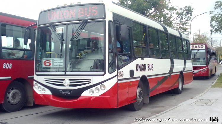 Mercedes-Benz OF 1621 - Metalpar Tronador 2010 - Unión Bus
Sin Patente

Línea 6 (San Salvador de Jujuy), interno 359
