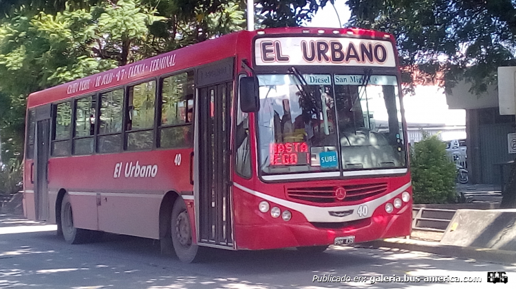 Mercedes-Benz OF 1418 - Metalpar Tronador 2010 - El Urbano
PNH 439

Línea 42 (S.S. de Jujuy), interno 40
