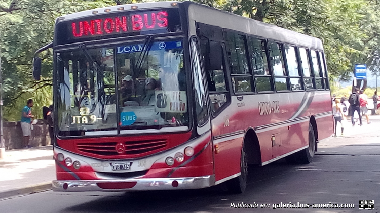 Mercedes-Benz OF 1418 - Metalpar Tronador 2010 - Unión Bus
OFR 745

Línea 8 (S.S. de Jujuy), interno 368
