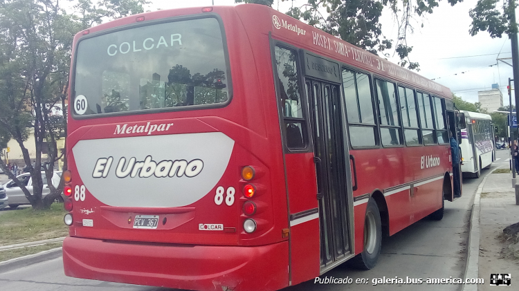 Mercedes-Benz OF 1418 - Metalpar Tronador 2010 - El Urbano
PCV 367

Línea 31 (S.S. de Jujuy), interno 88
