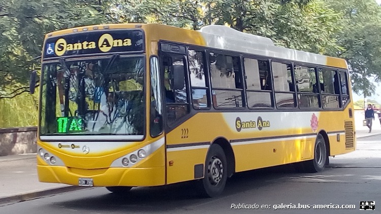 Mercedes-Benz OH 1618L-SB - Metalpar Iguazu 2010 - Santa Ana
KQN 785

Línea 17 (San Salvador de Jujuy), interno 222
