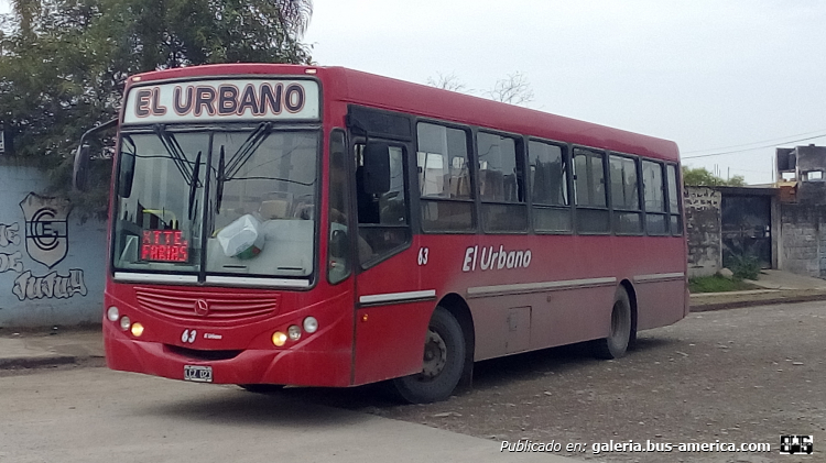 Mercedes-Benz OF 1418 - Metalpar Tronador 2010 - El Urbano
LCZ 023

Línea 9 (S.S. de Jujuy), interno 63
