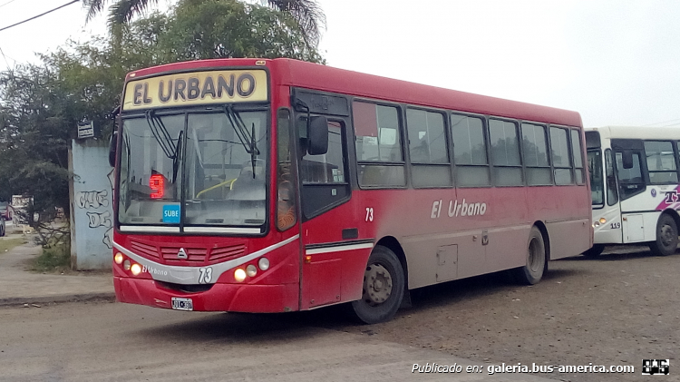 Agrale MA 15.0 - Metalpar Tronador 2010 - El Urbano
JDI 397

Línea 9 (S.S. de Jujuy), interno 73
