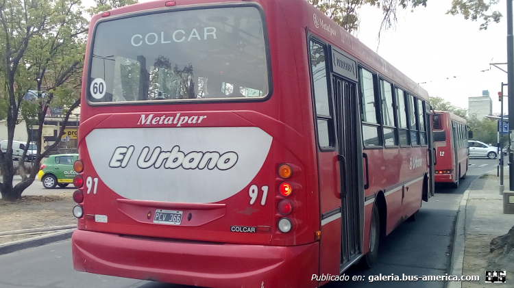 Mercedes-Benz OF 1418 - Metalpar Tronador 2010 - El Urbano
PCV 366

Línea 31 (San Salvador de Jujuy), interno 91
