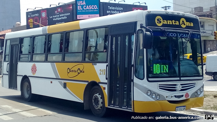 Mercedes-Benz OF 1621 - Metalpar Tronador 2010 - Santa Ana
AD 162 UN

Línea 10 (San Salvador de Jujuy), interno 218
