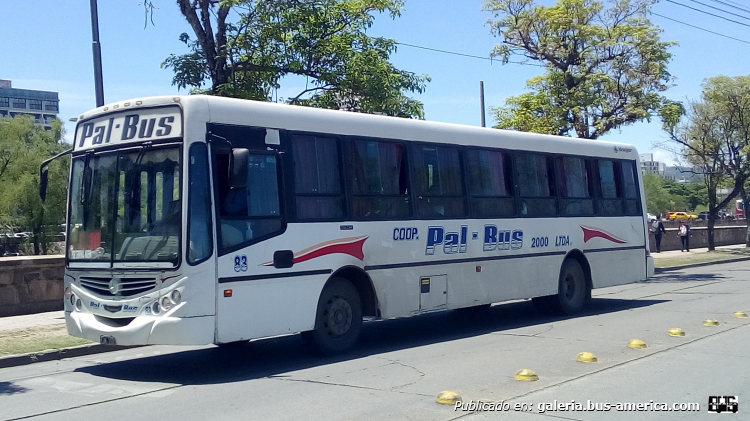 Mercedes-Benz OF 1722 - Metalpar Tronador 2010 - Pal-Bus 2000
PJM 137

Línea 30 (San Salvador de Jujuy), interno 83 
