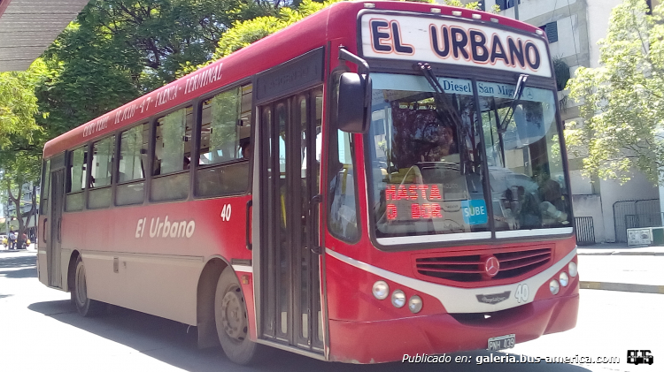 Mercedes-Benz OF 1418 - Metalpar Tronador 2010 - El Urbano
PNH 439

Línea 42 (S.S. de Jujuy), interno 40
