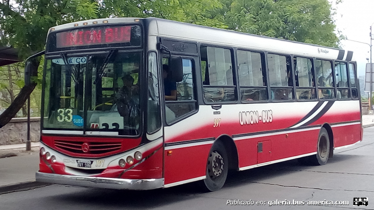 Mercedes-Benz OF 1418 - Metalpar Tronador 2010 - Unión Bus
OVY 596

Línea 33 (San Salvador de Jujuy), internó 397
